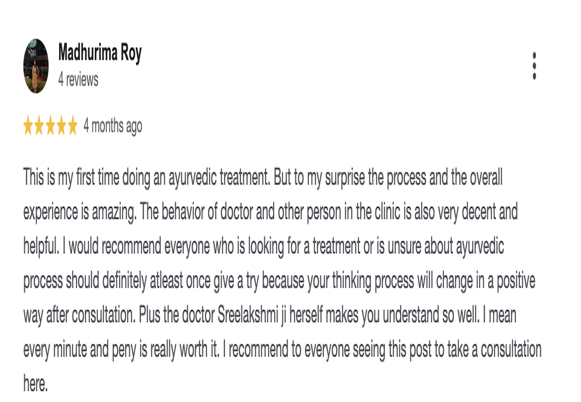 Patient Google Review